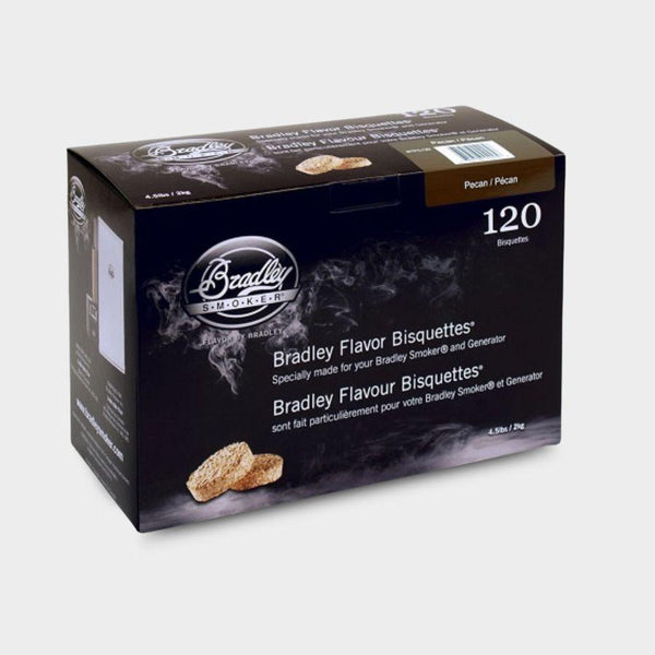 Bradley Smoker Bisquettes, Pecan Flavour 120 Pack
