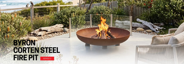 Hark Byron 80 Corten Steel Fire Pit