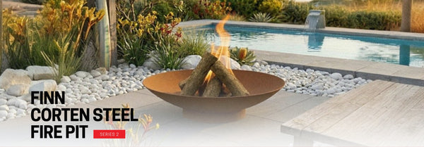 Hark Finn 80 Corten Steel Fire Pit