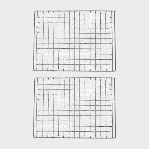 Stainless Steel Extra Racks, 2 Pk