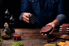 Churrasco Black Burger Hamburger Press