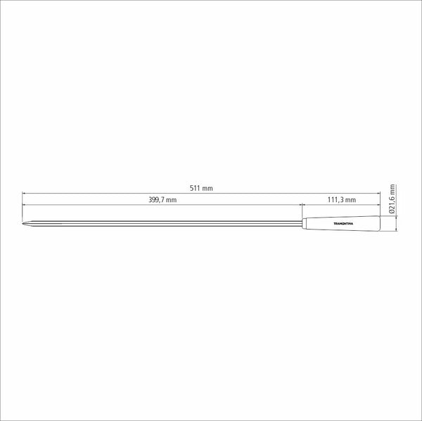 Tramontina 6-Piece Churrasco BBQ Skewer Set