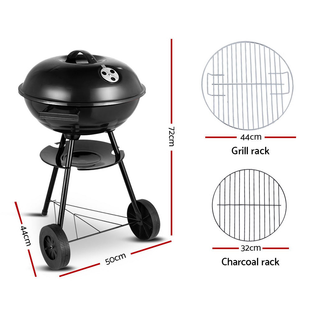 Grillz BBQ Grill Charcoal Smoker – view 2