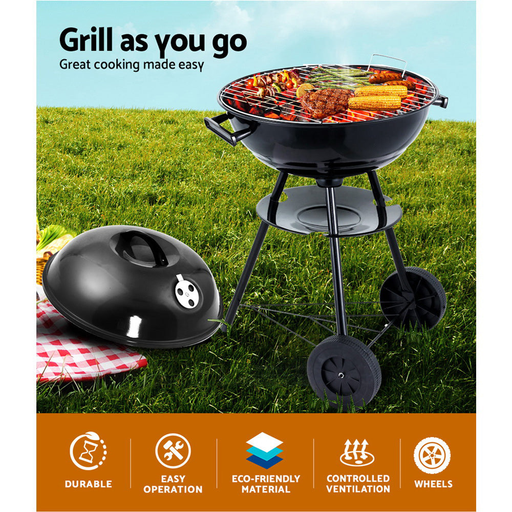 Grillz BBQ Grill Charcoal Smoker – view 3