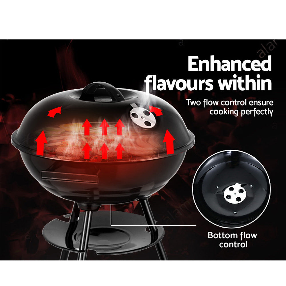 Grillz BBQ Grill Charcoal Smoker – view 5