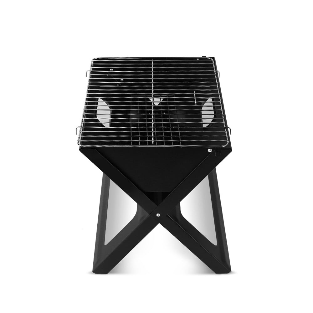 Grillz BBQ Grill Charcoal Smoker Foldable – view 3