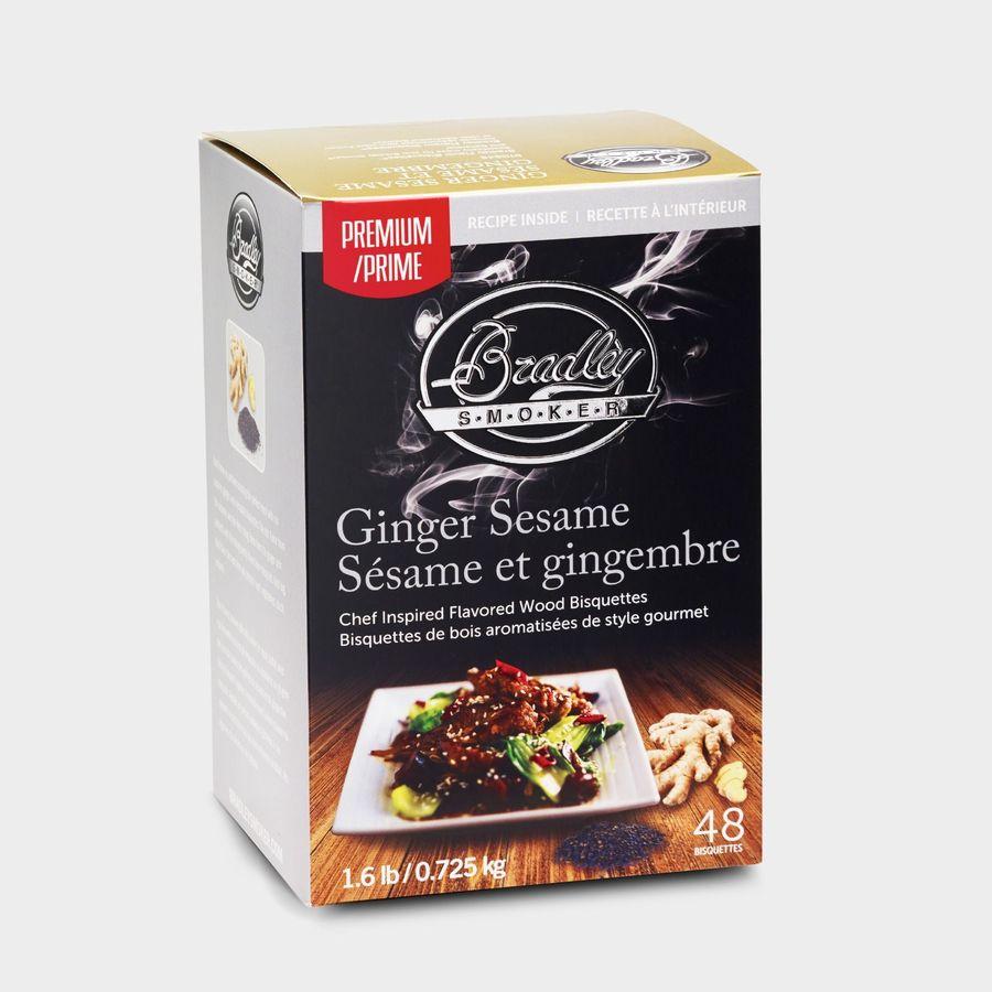Bradley Smoker Bisquettes, Ginger Sesame 24 Pack