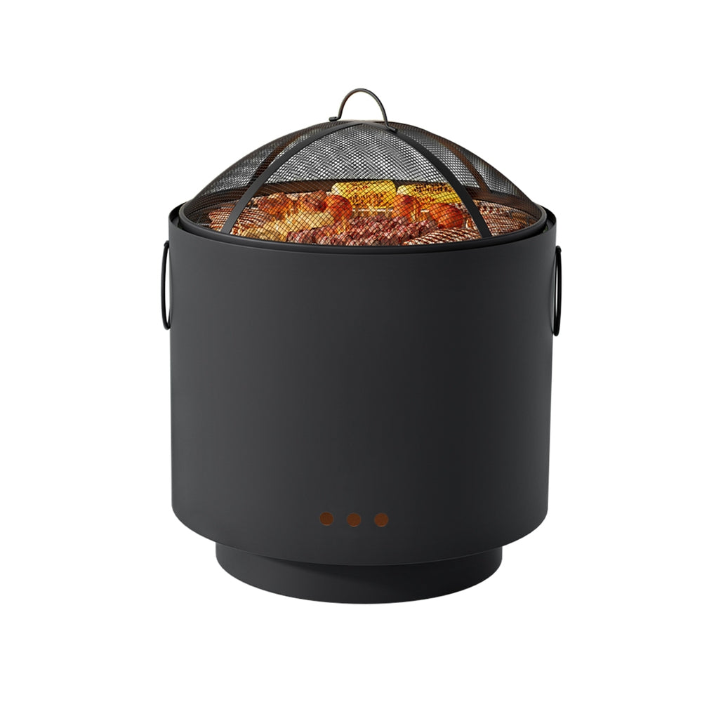 Grillz Deep Bowl Fire Pit BBQ