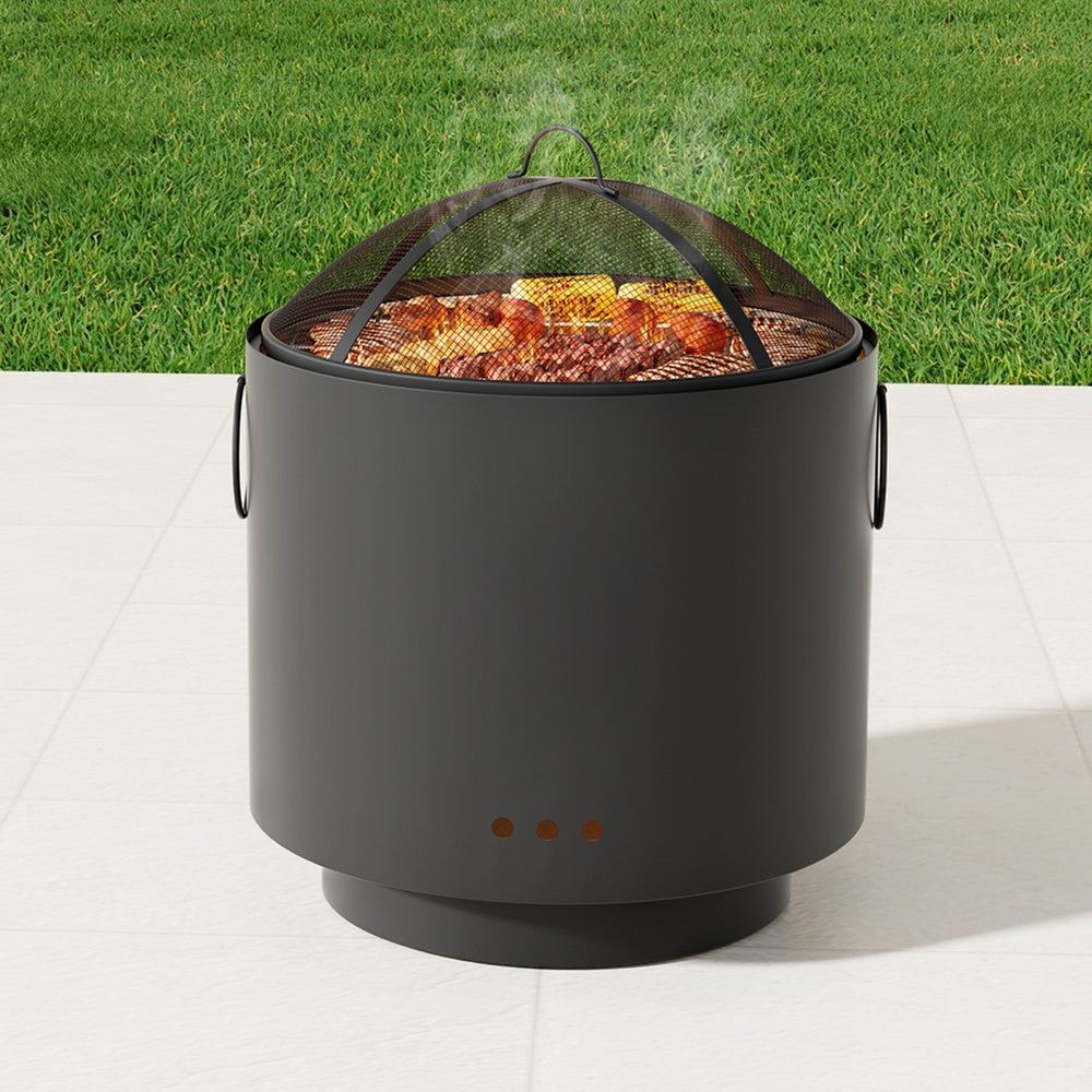Grillz Deep Bowl Fire Pit BBQ