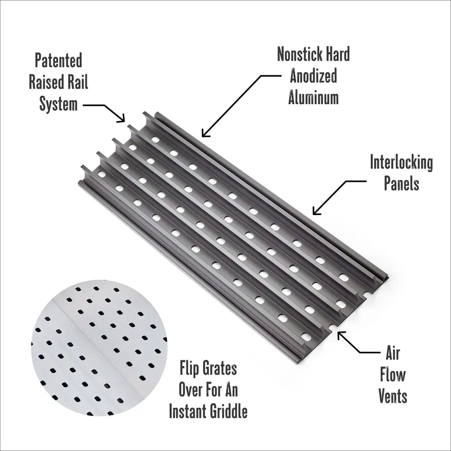 GrillGrate Universal 15" Flavor Zone Panel