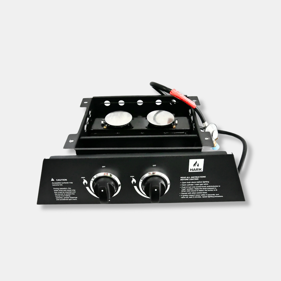 Hark Big Boss Gas Smoker Burner & Control Panel Assembly