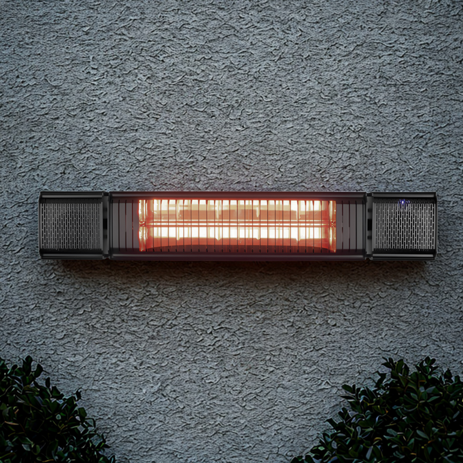 Hark Heat & Beat 2400W Outdoor Infrared Heater with Bluetooth Speaker
