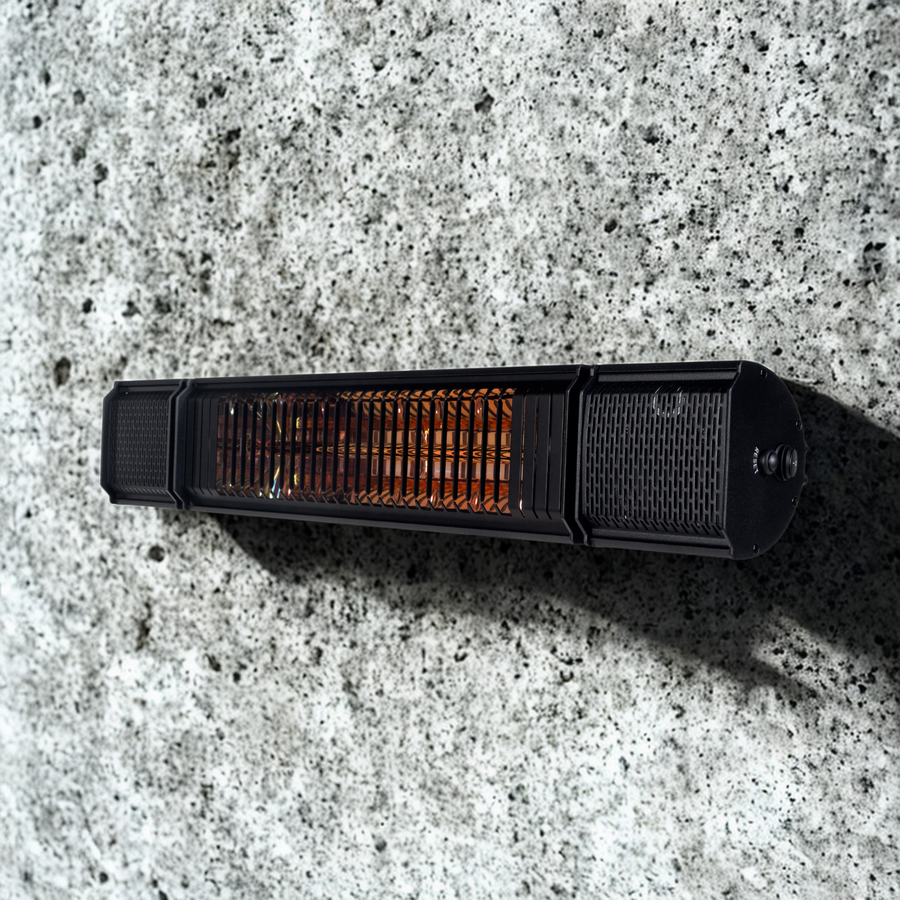 Hark Heat & Beat 2400W Outdoor Infrared Heater with Bluetooth Speaker