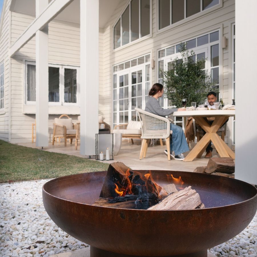 Hark Luca 80 Corten Steel Fire Pit