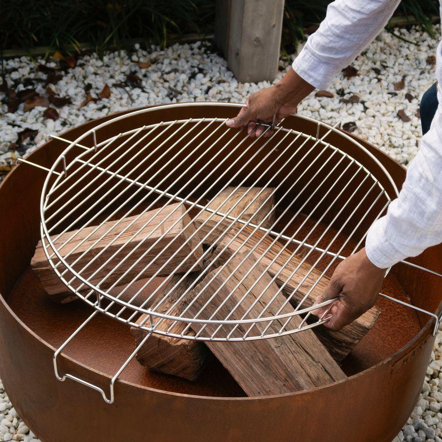 Hark Fire Pit Cooking Grate — 100cm