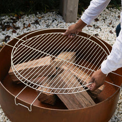 Hark Fire Pit Cooking Grate — 100cm
