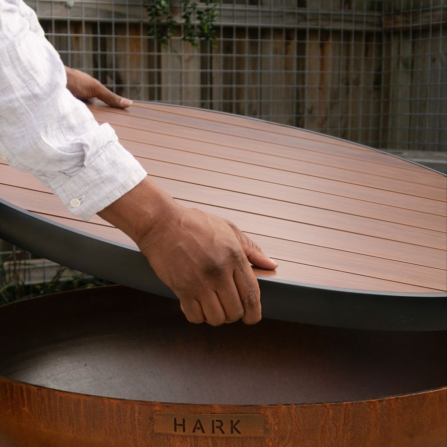 Hark Fire Pit Table Top — 100cm