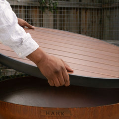 Hark Fire Pit Table Top — 100cm