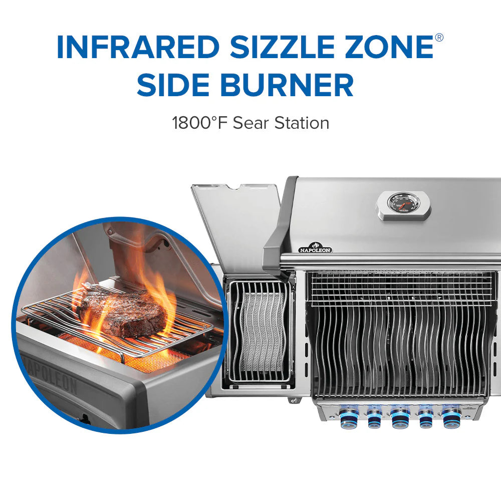 Napoleon Rogue PRO-S 425 RSIB with Infrared Side and Rear Burner