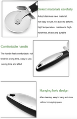 Stainless Steel Pizza Cutter Slicer