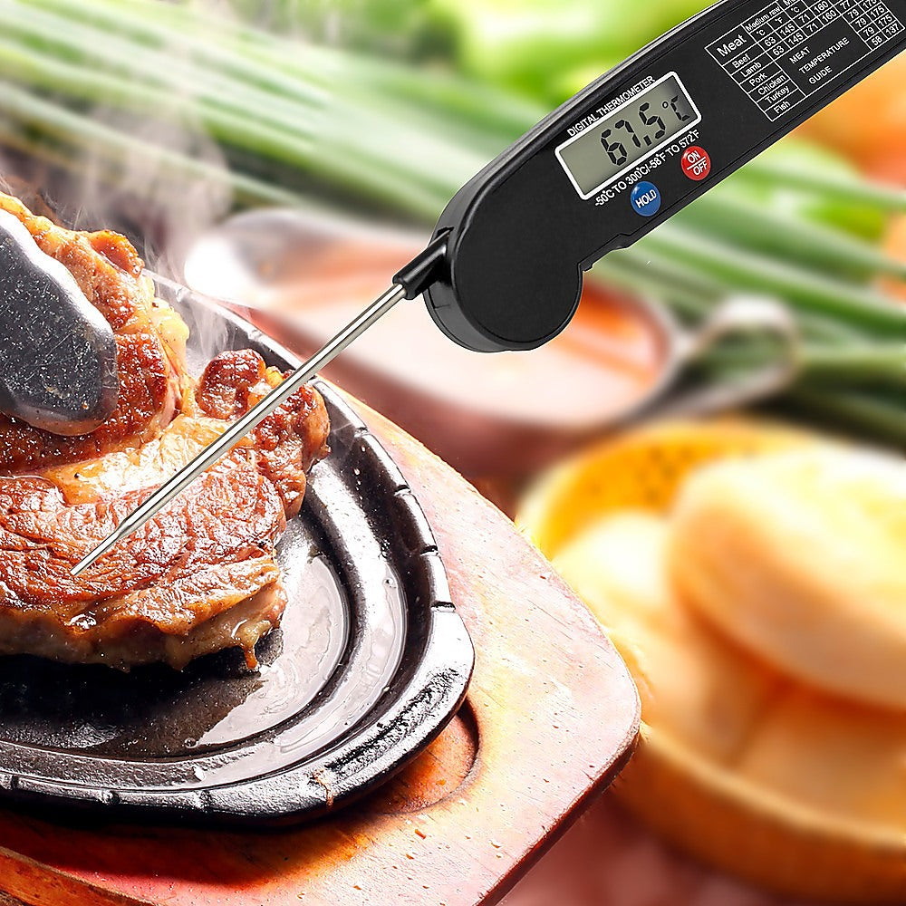 Digital Food Thermometer BBQ Tool Cooking Meat Kitchen Temperature Magnet – view 2