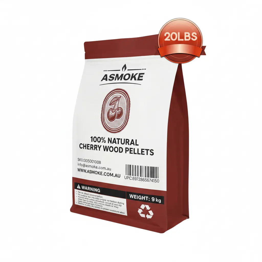 Asmoke 100% Cherry Wood Pellets 9kg