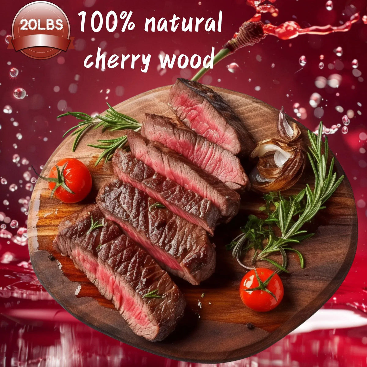 Asmoke 100% Cherry Wood Pellets 9kg
