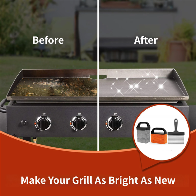 10 Piece Griddle and Grill Cleaning Kit