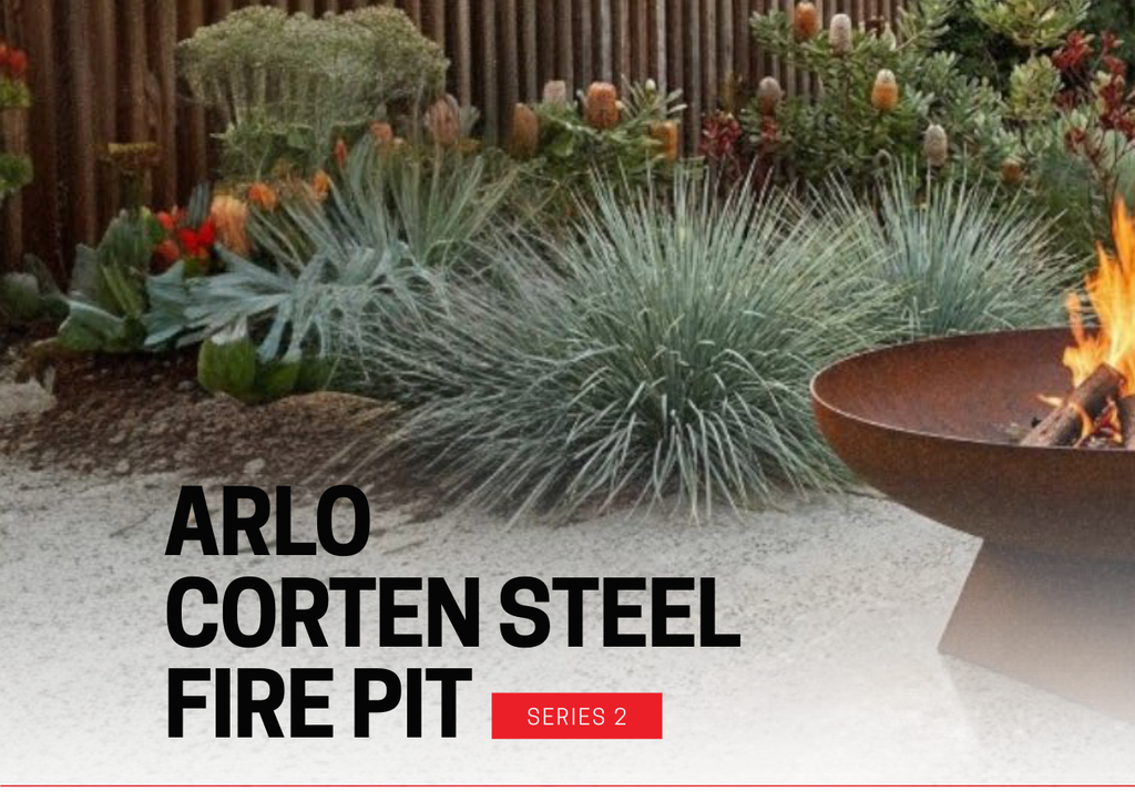 Hark Arlo 80 Corten Steel Fire Pit