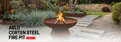 Hark Arlo 100 Corten Steel Fire Pit