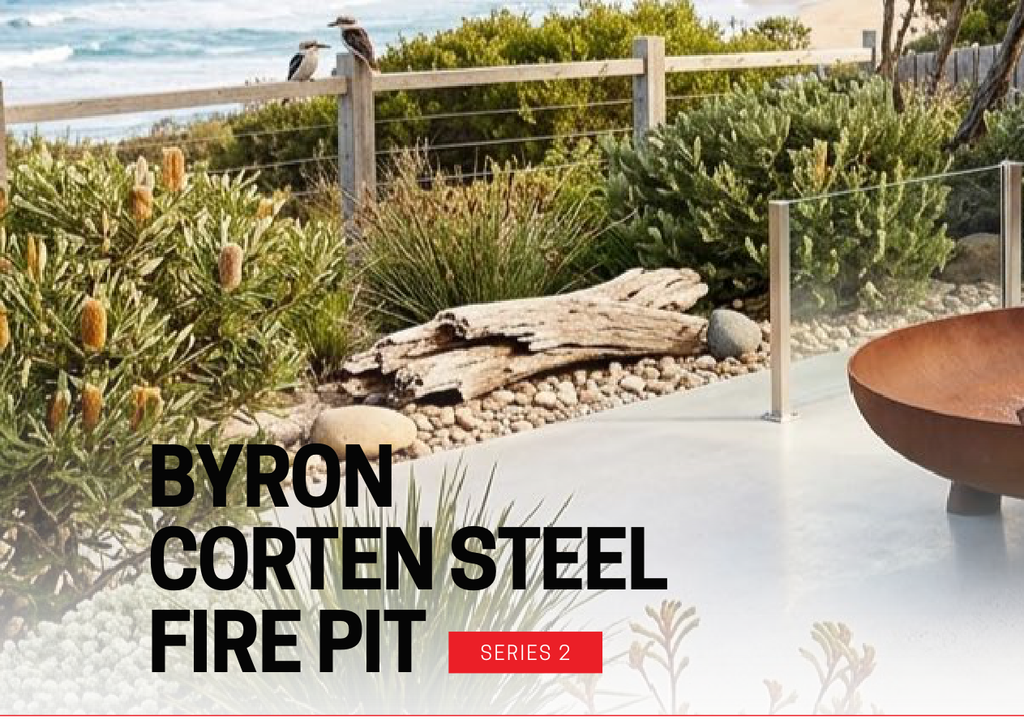 Hark Byron 80 Corten Steel Fire Pit