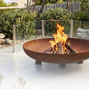 Hark Byron 80 Corten Steel Fire Pit