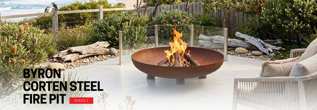 Hark Byron 80 Corten Steel Fire Pit