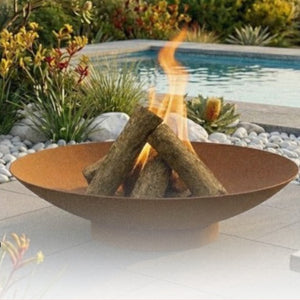 Hark Finn 80 Corten Steel Fire Pit