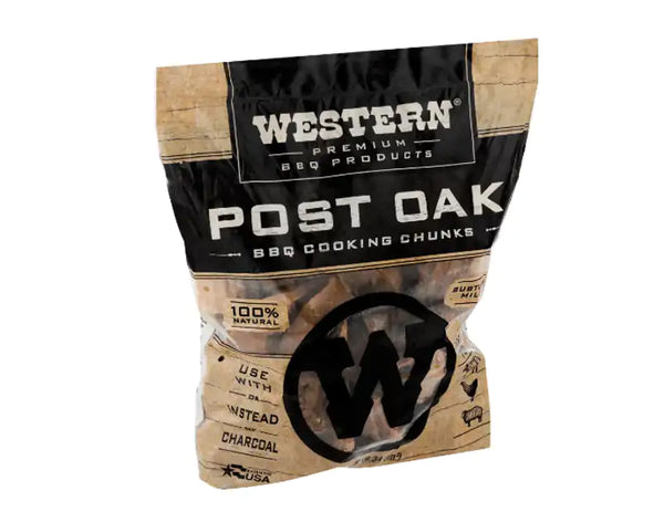 Western Premium Wood Smoking Chunks - Oak - Camping Australia