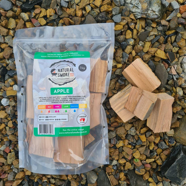 Smoker Wood Chunks - Apple - Camping Australia