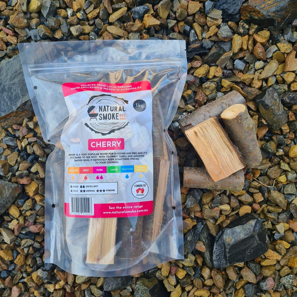 Smoker Wood Chunks - Cherry - Camping Australia