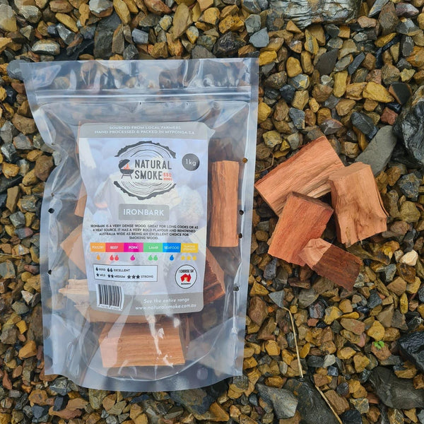 Smoker Wood Chunks - Ironbark - Camping Australia