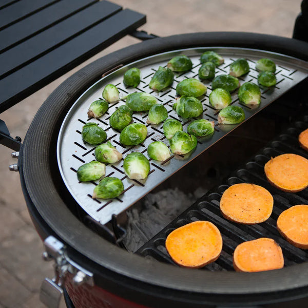 Kamado Joe KJ-HSSCGFV Half Moon SS Cooking Grate (Fish & Veg) – Classic Joe® - Oz BBQ