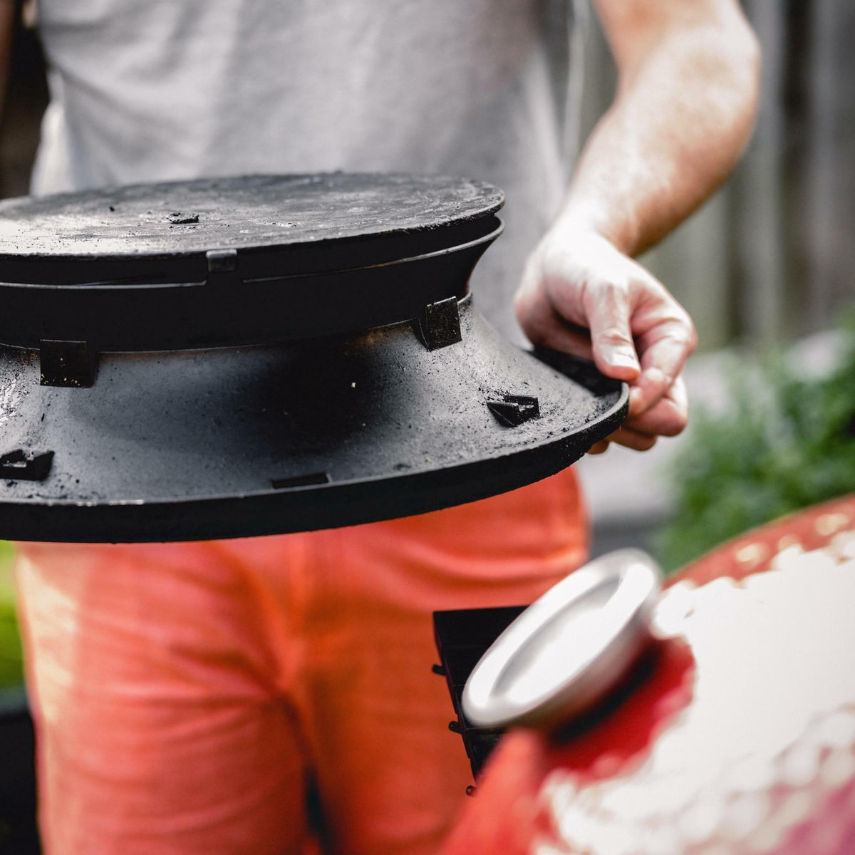 Kamado Joe SloRoller Rack Usage