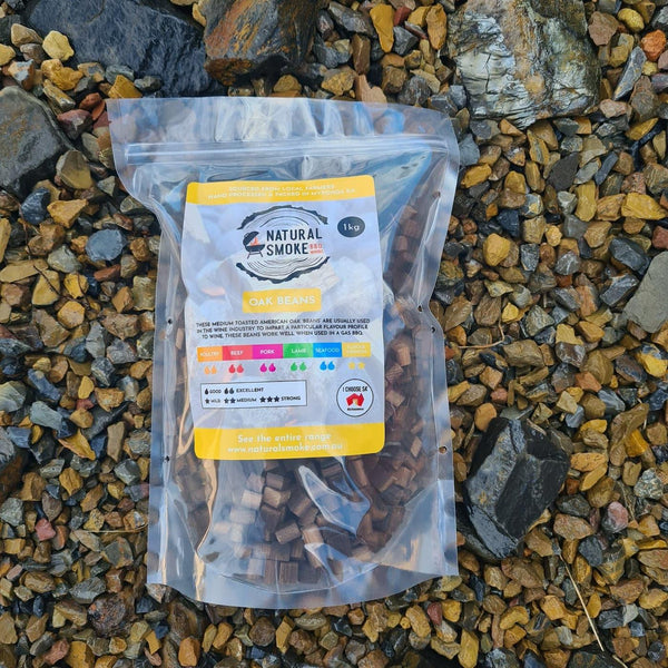 Smoker Wood Chunks - Oak Beans - Camping Australia