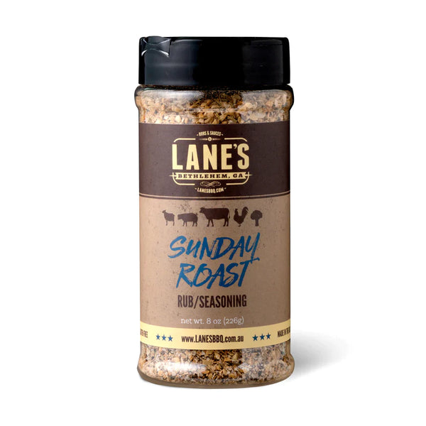 Lane's BBQ Sunday Roast Rub Pitmaster (340g) - Camping Australia