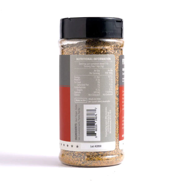 Lane's BBQ Brisket Rub Pitmaster (340g) - Camping Australia