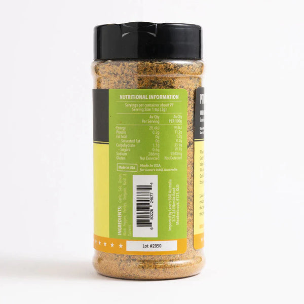 Lane's BBQ Garlic2 Rub Pitmaster (340g) - Camping Australia