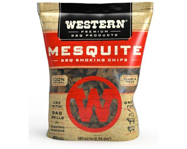 Western Premium Wood Smoking Chunks - Mesquite - Camping Australia